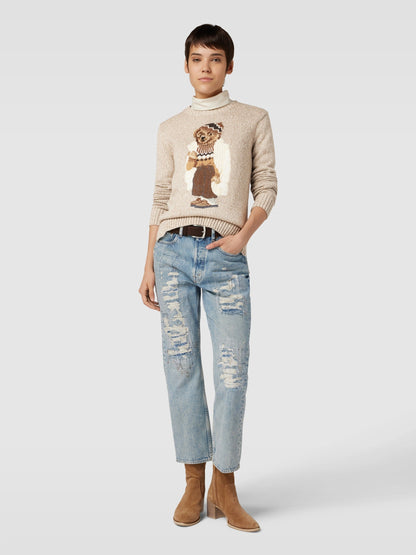 L.R Sweater | Bear White Coat