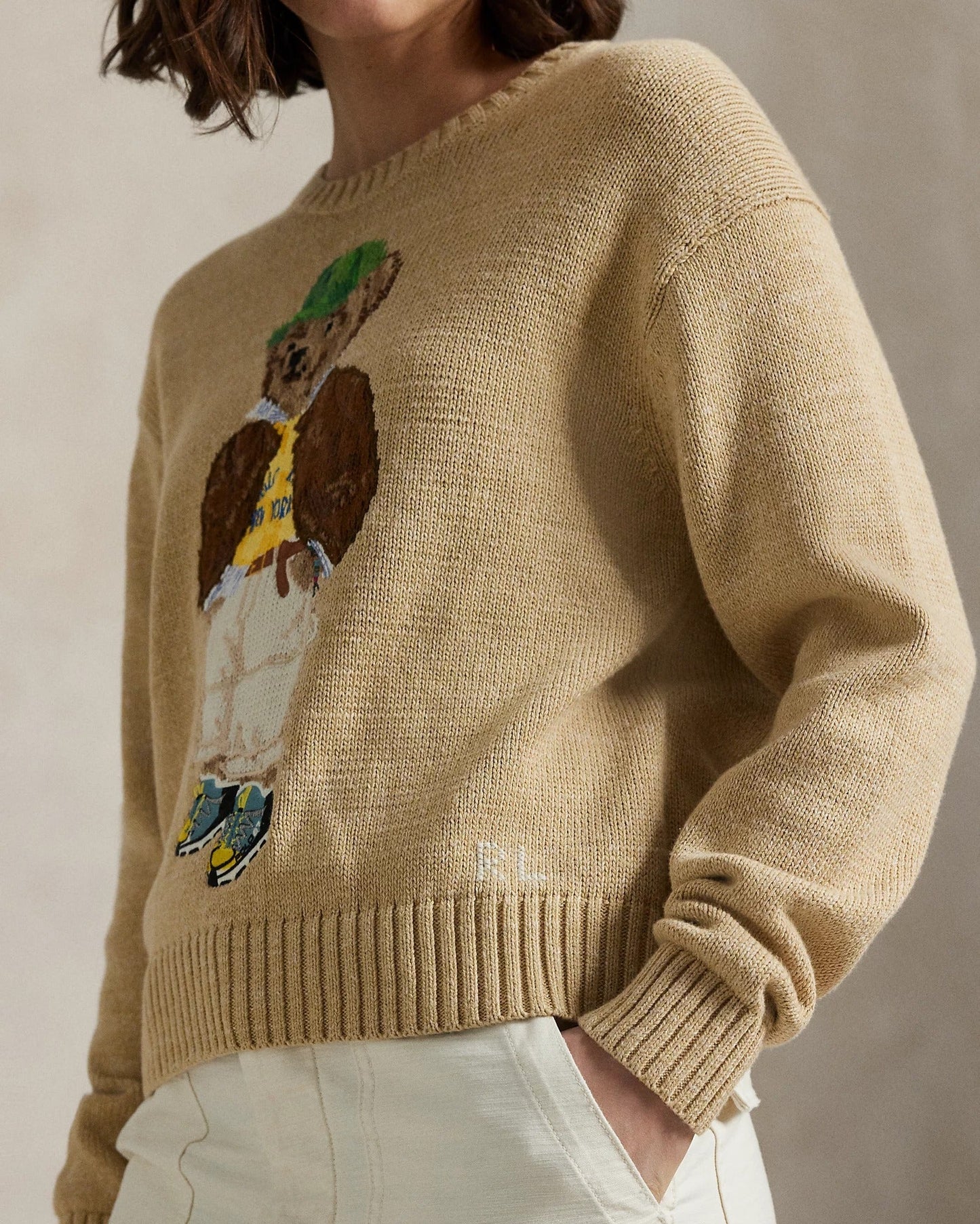 L.R Sweater | Polo Bear Beige