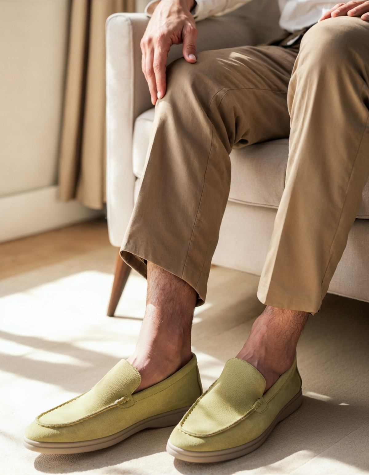 Mocasines prémium de ante