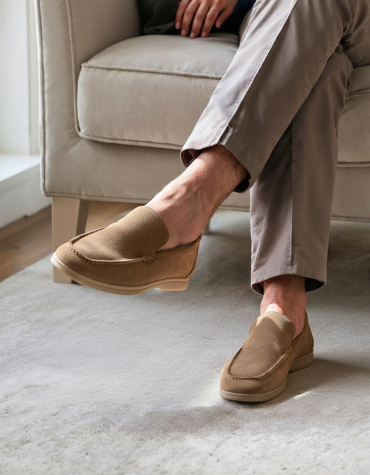 Mocasines prémium de ante