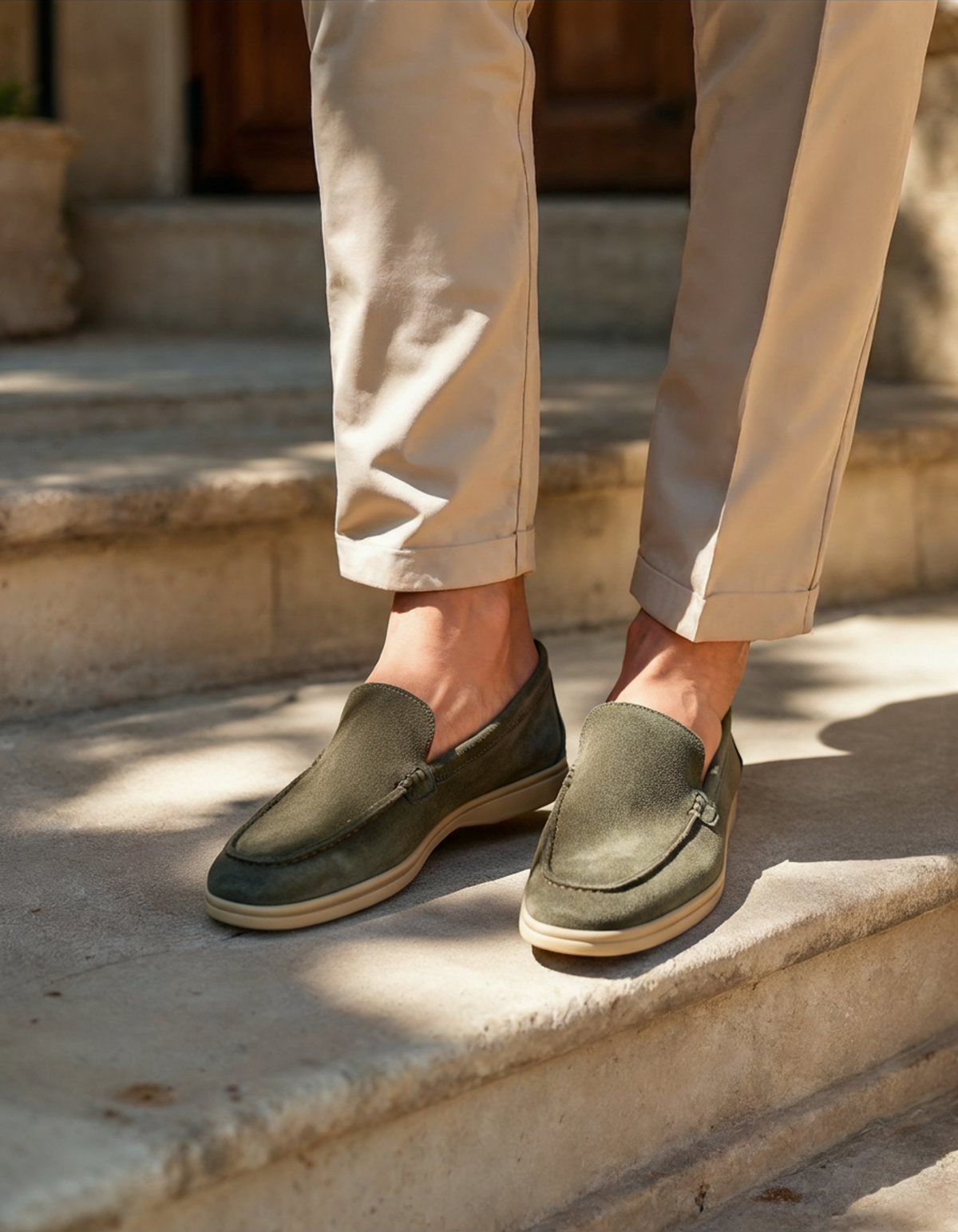 Mocasines prémium de ante