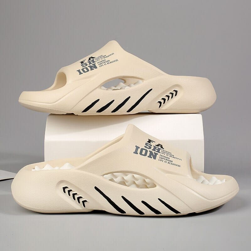 Ethan™ | Soothing Massage Slippers Slippers Minha loja Beige 38 