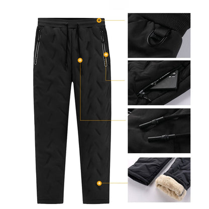 Glamour Weatherproof Fleece Lined Pants Fleece Joggers Minha loja 