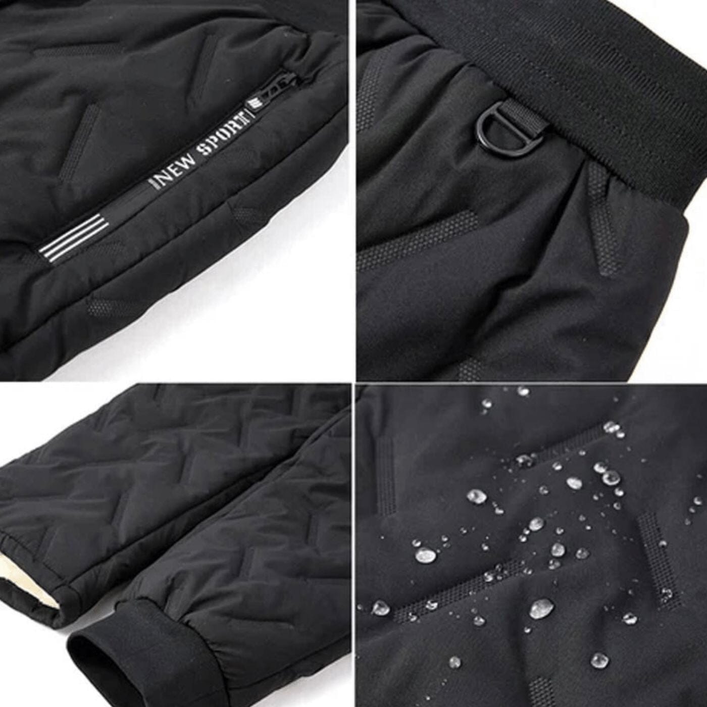 Glamour Weatherproof Fleece Lined Pants Fleece Joggers Minha loja 