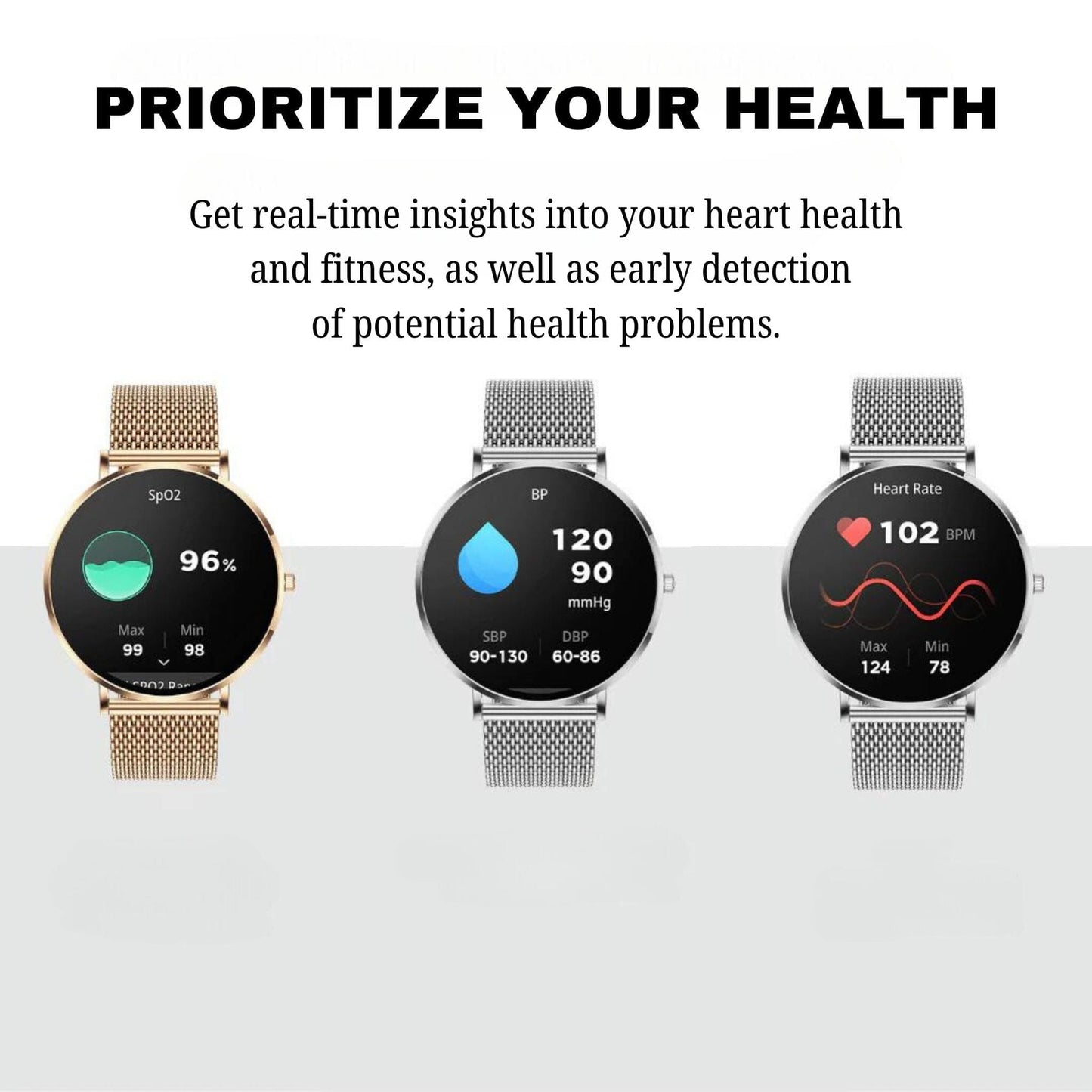 GLAMOURSMART™ - Elegant and Luxurious Smartwatch Minha loja 