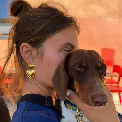 Heart Heart Earrings Minha loja 