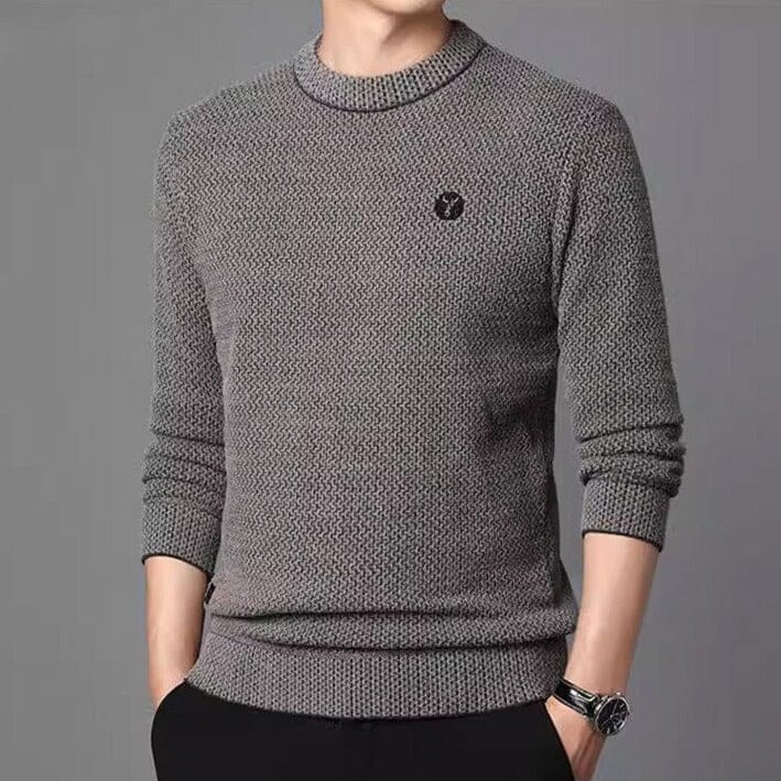 Henry™ | Warm Knit Sweater Minha loja Grey S 