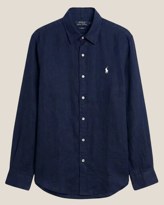 Ralph Lauren Linen/Remi Blend Shirt, Navy