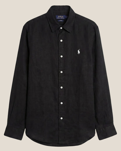 Ralph Lauren Linen/Remi Blend Shirt, Black