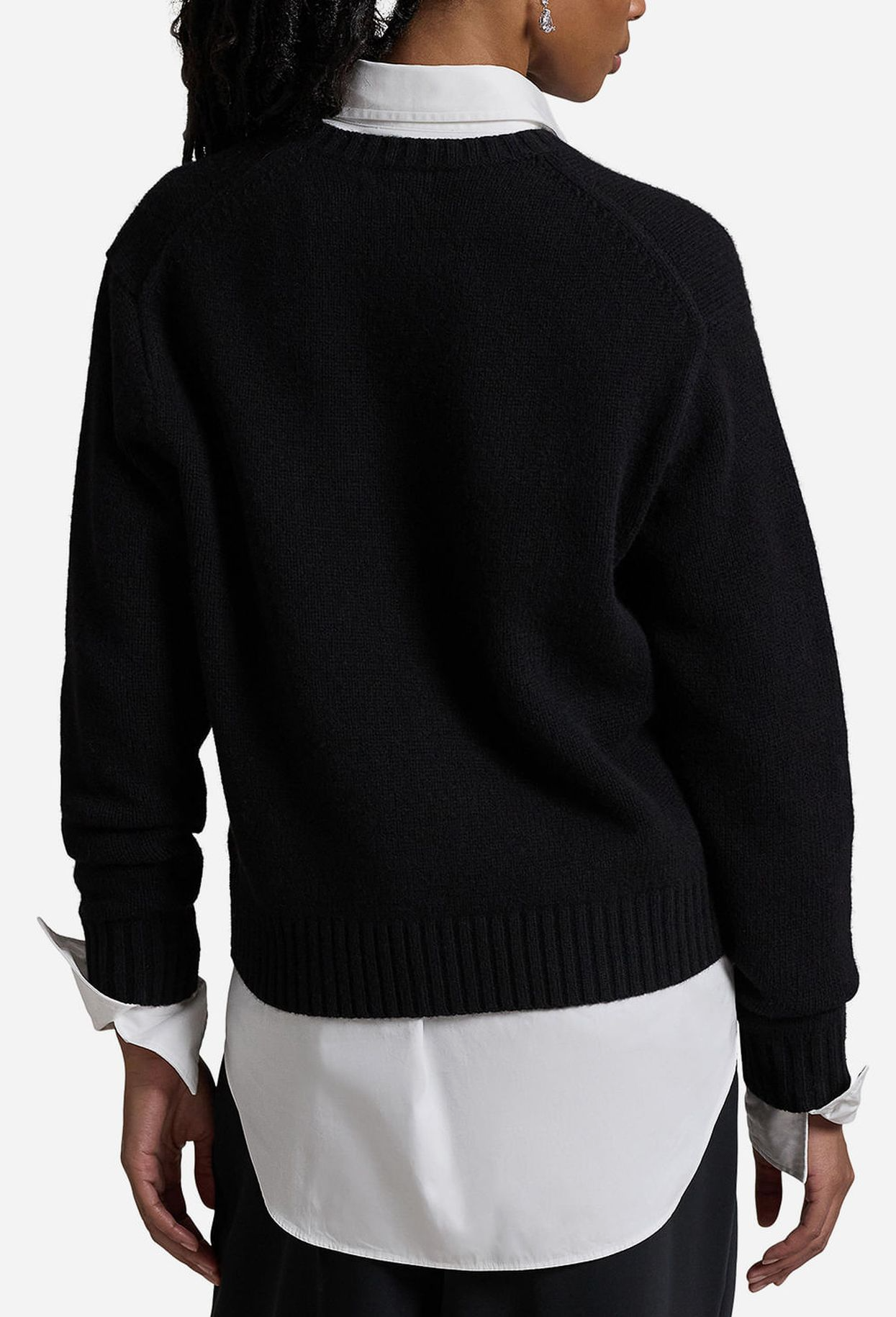 L.R Sweater  | Black Polo Bear