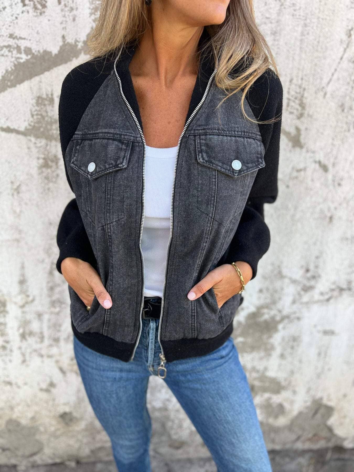 Ivy™ | Denim Blend Jacket Jacket & Coats Minha loja 
