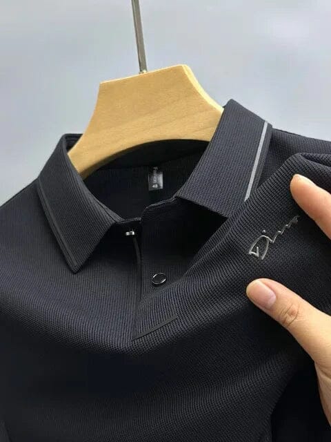 James™ | Men's Polo Shirt Minha loja Black M 