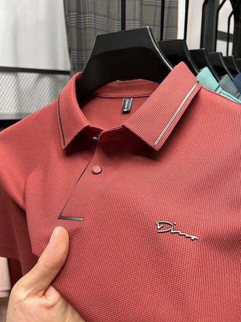 James™ | Men's Polo Shirt Minha loja Red M 