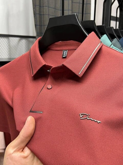 James™ | Men's Polo Shirt Minha loja Red M 