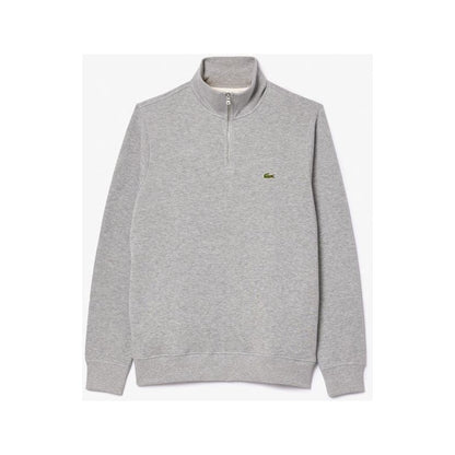 Zippered Stand Up Collar Sweat