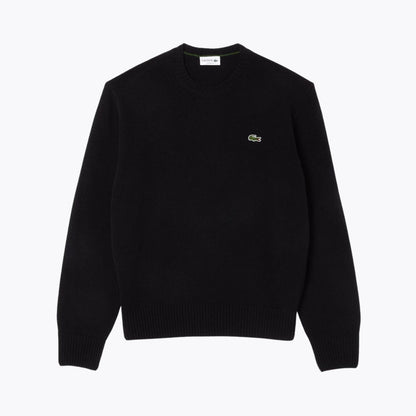 LC Carded Wool Crew Neck Sweater LC Carded Wool Crew Neck Sweater Minha loja Black S 