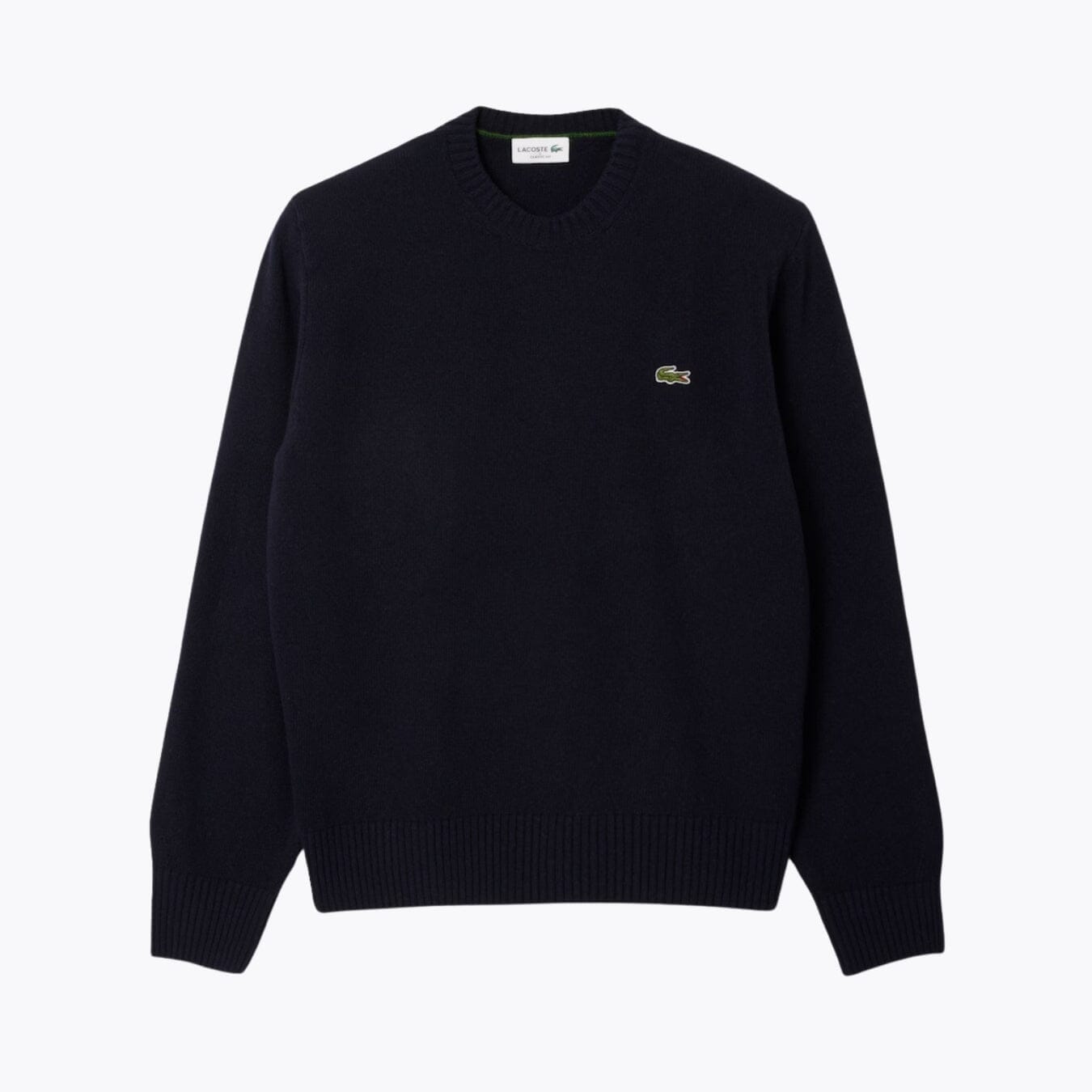 LC Carded Wool Crew Neck Sweater LC Carded Wool Crew Neck Sweater Minha loja Midnight blue S 