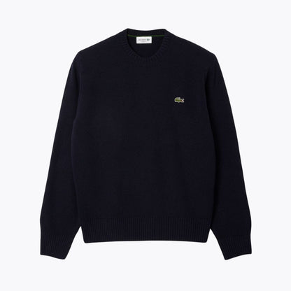 LC Carded Wool Crew Neck Sweater LC Carded Wool Crew Neck Sweater Minha loja Midnight blue S 