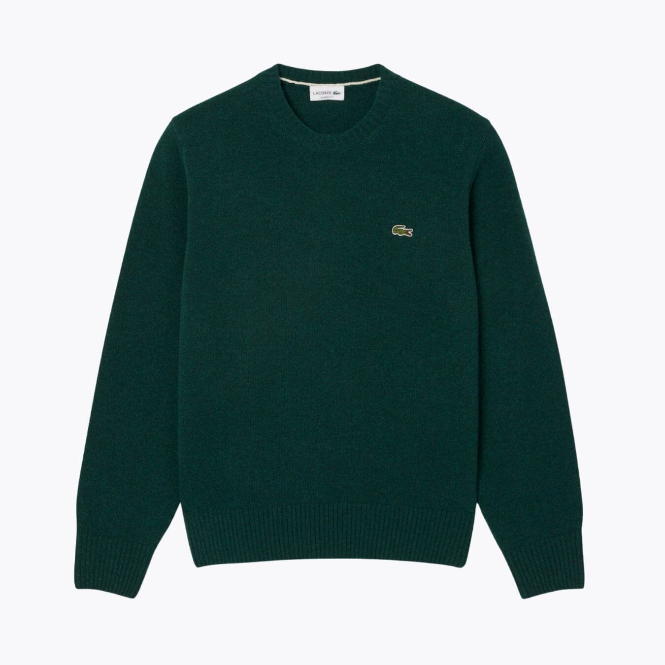 LC Carded Wool Crew Neck Sweater LC Carded Wool Crew Neck Sweater Minha loja Sinople green S 