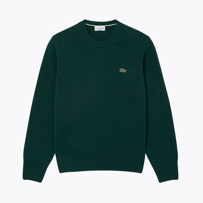 LC Carded Wool Crew Neck Sweater LC Carded Wool Crew Neck Sweater Minha loja Sinople green S 