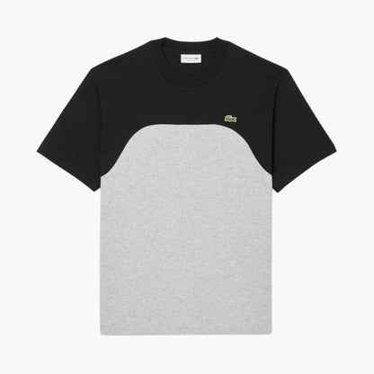 LC Cotton Jersey Colour-Block T-shirt LC Cotton Jersey Colour-Block T-shirt Minha loja Grey / black S 