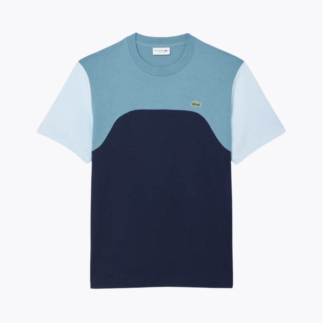 LC Cotton Jersey Colour-Block T-shirt LC Cotton Jersey Colour-Block T-shirt Minha loja Navy blue / blue / light blue S 