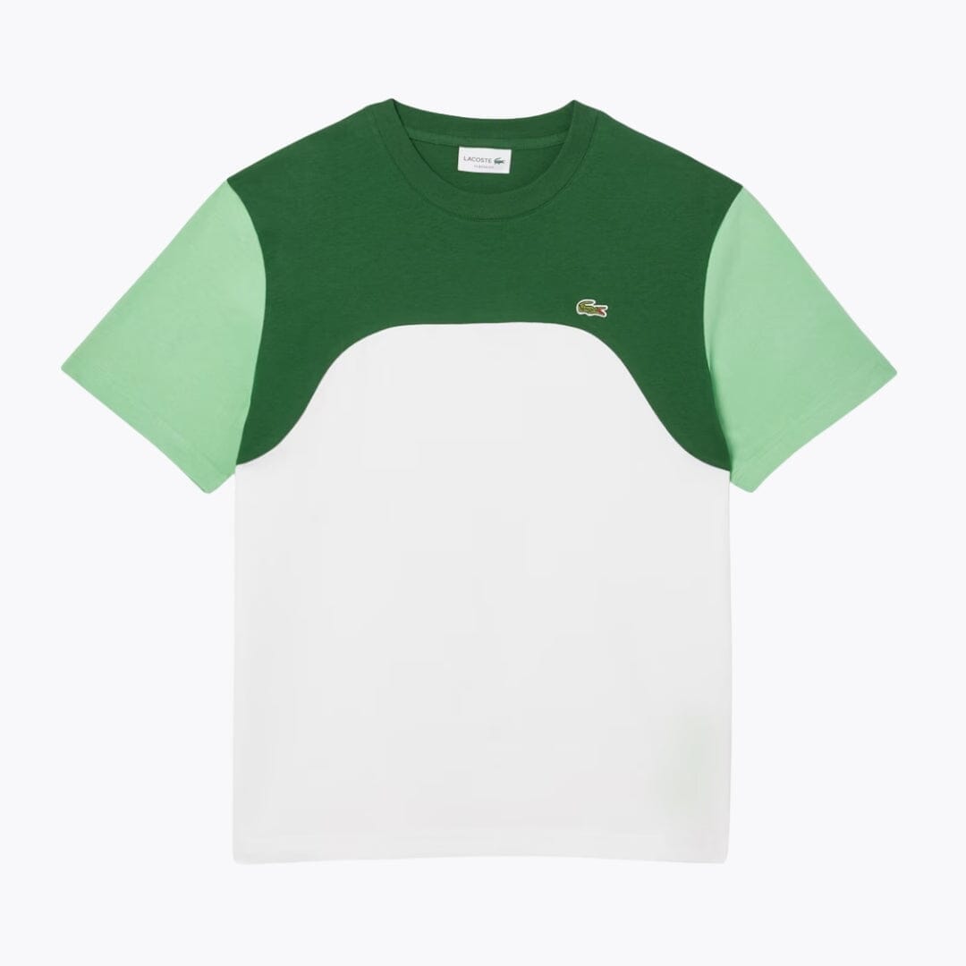 LC Cotton Jersey Colour-Block T-shirt LC Cotton Jersey Colour-Block T-shirt Minha loja White / green S 