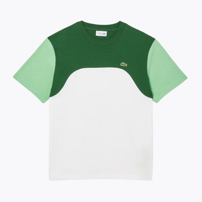 LC Cotton Jersey Colour-Block T-shirt LC Cotton Jersey Colour-Block T-shirt Minha loja White / green S 
