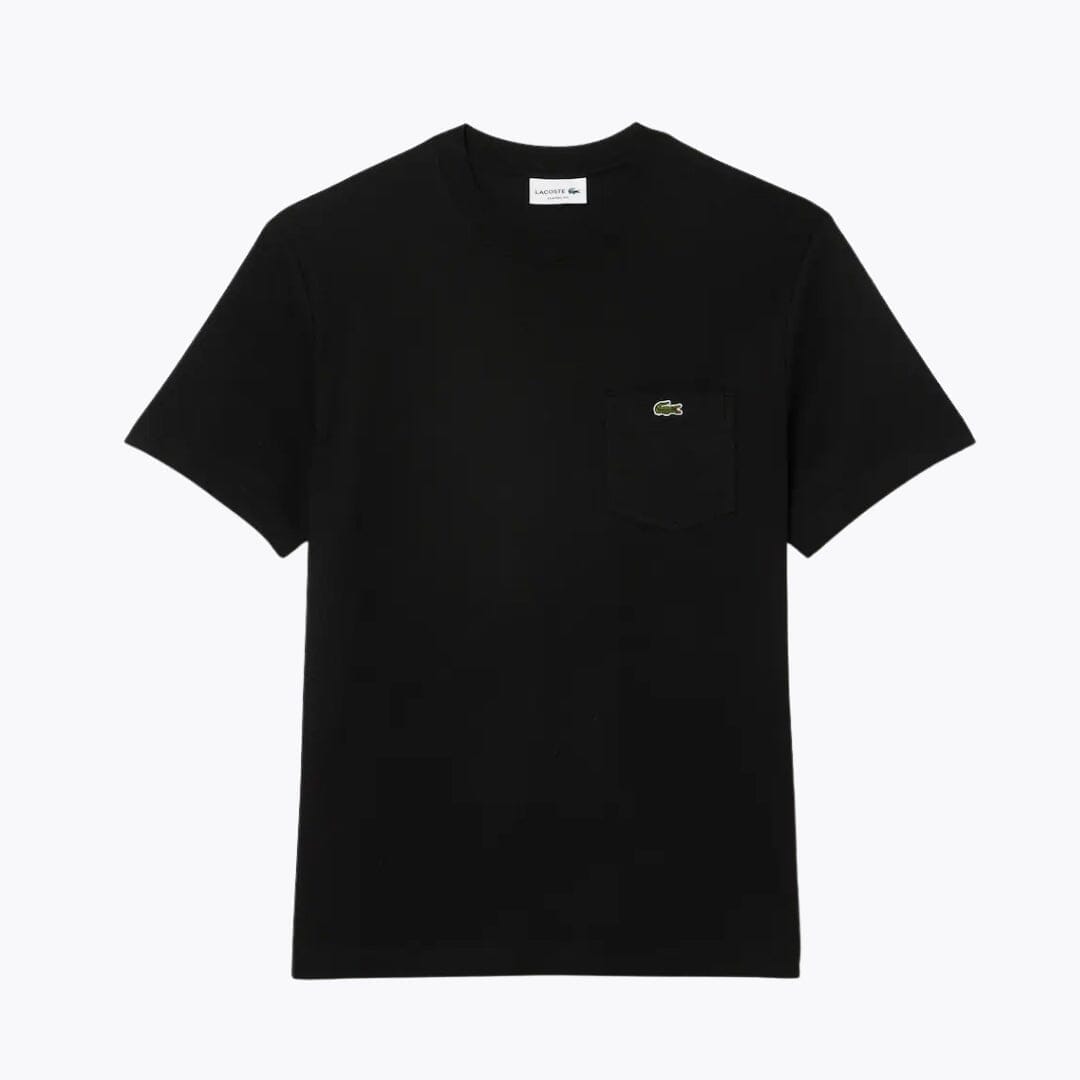 LC Cotton T-shirt with Breast Pocket LC Cotton T-shirt with Breast Pocket Minha loja Black S 