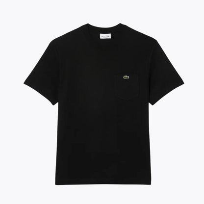 LC Cotton T-shirt with Breast Pocket LC Cotton T-shirt with Breast Pocket Minha loja Black S 