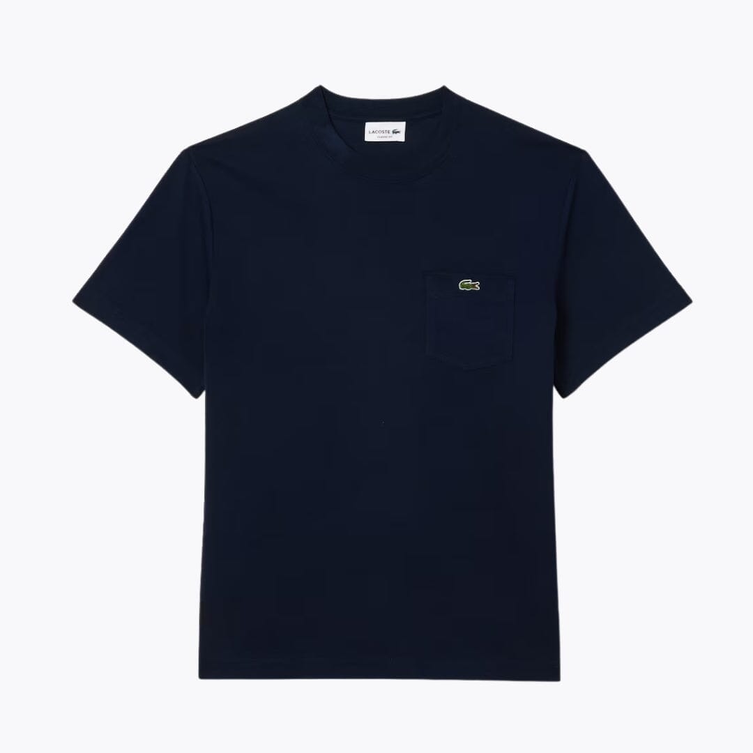 LC Cotton T-shirt with Breast Pocket LC Cotton T-shirt with Breast Pocket Minha loja Midnight blue S 