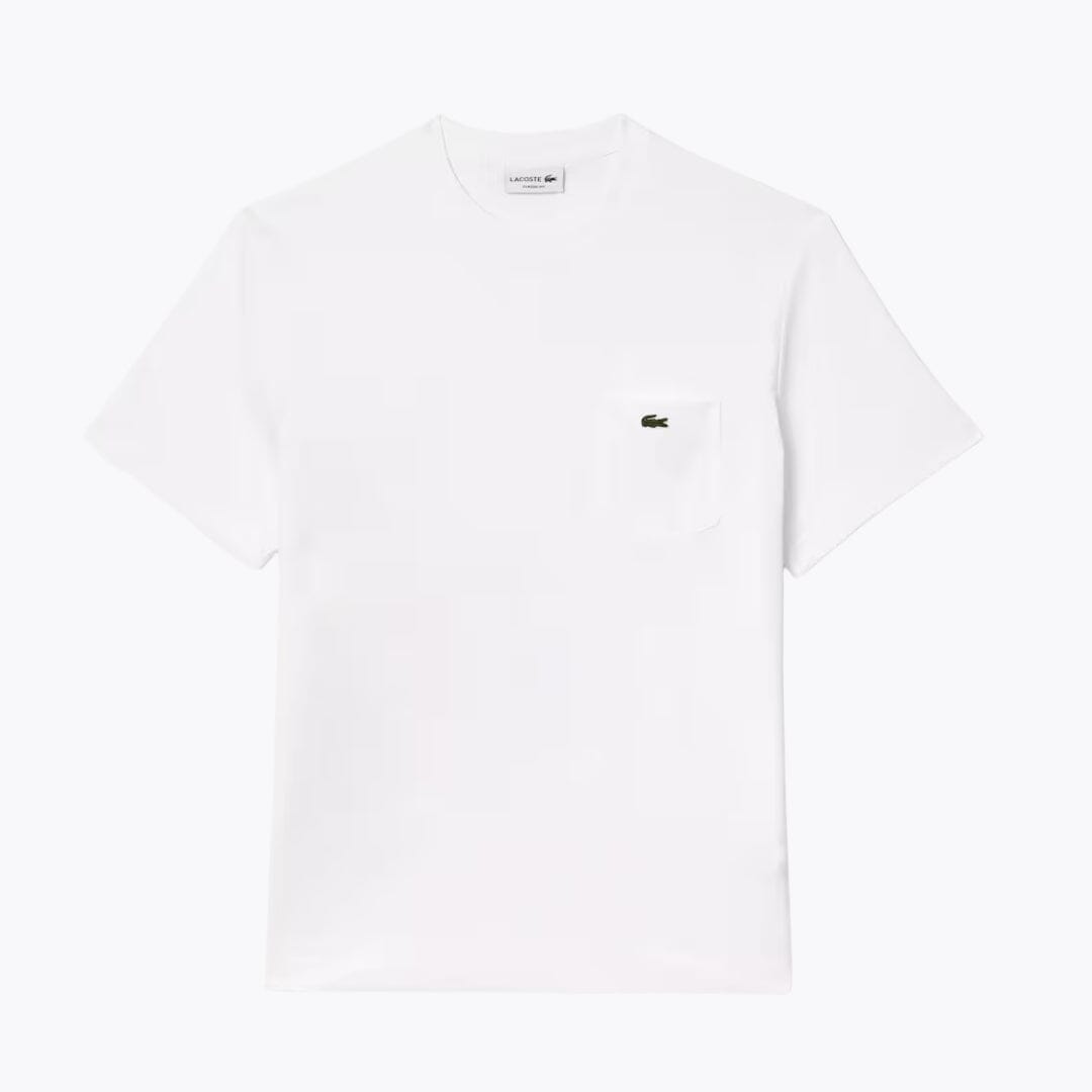 LC Cotton T-shirt with Breast Pocket LC Cotton T-shirt with Breast Pocket Minha loja White S 