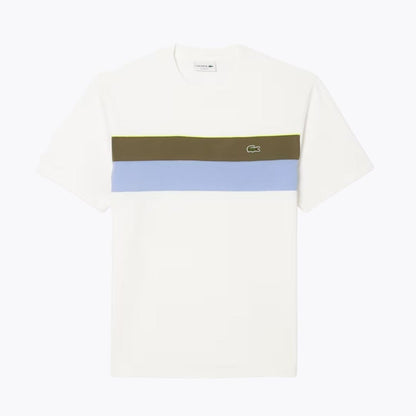 LC Jersey Colour-Block T-shirt LC Jersey Colour-Block T-shirt Minha loja White / khaki green / purple S 