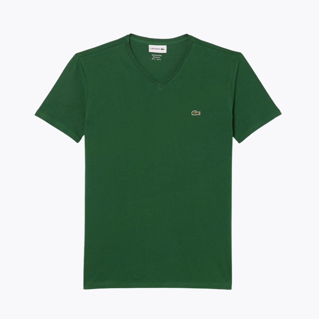 LC Lightweight Cotton Pima V Neck T-shirt LC Lightweight Cotton Pima V Neck T-shirt Minha loja Pine green S 