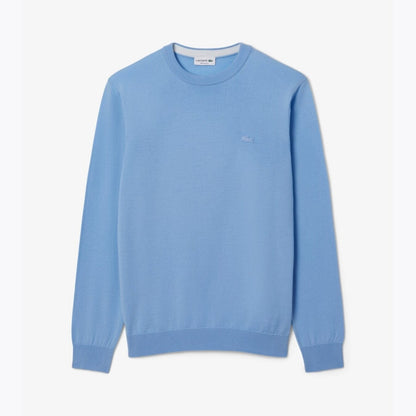 LC Merino Wool Crew Neck Sweater LC Merino Wool Crew Neck Sweater Minha loja Pale blue S 