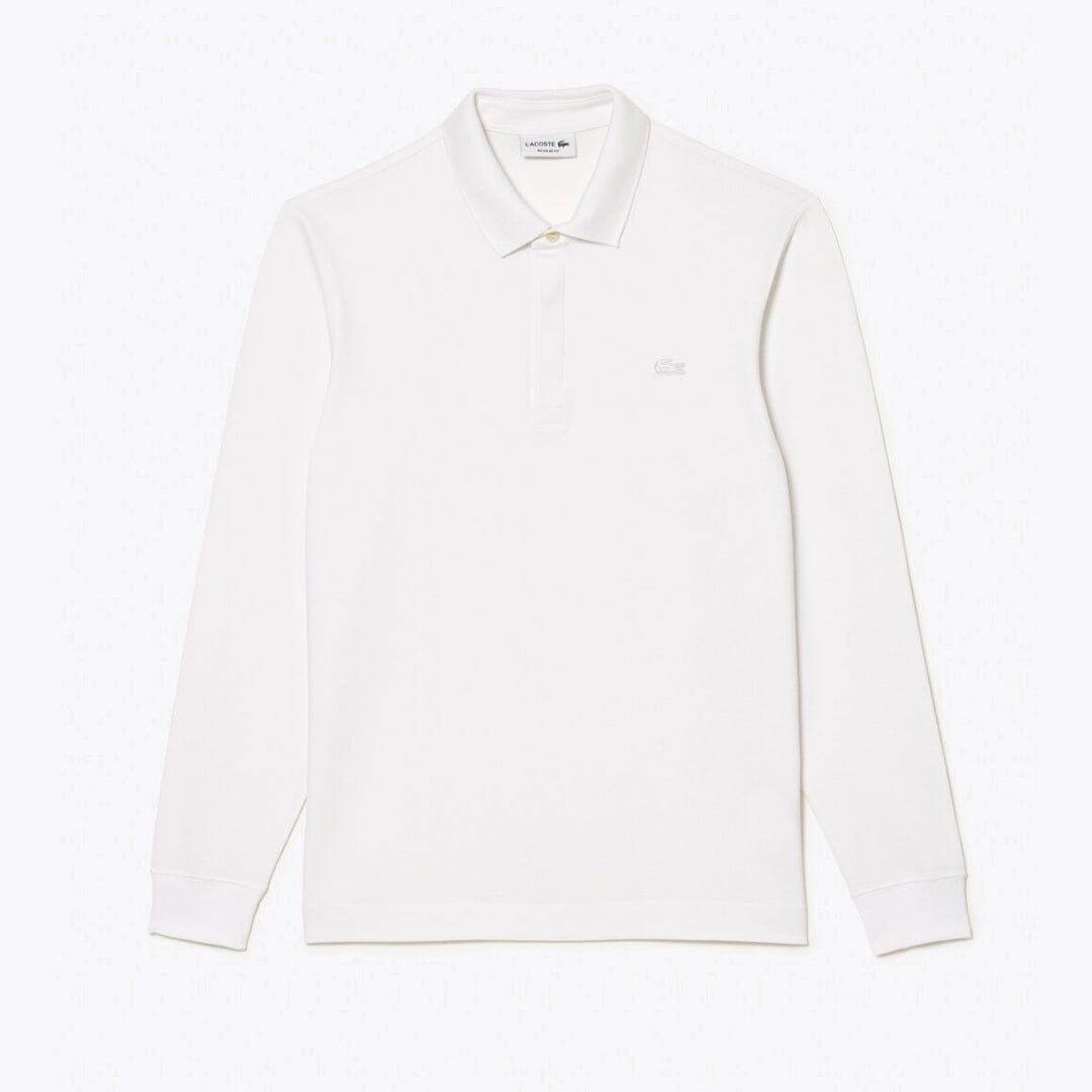 LC Regular Fit Paris Stretch Piqué Polo Shirt LC Regular Fit Paris Stretch Piqué Polo Shirt Minha loja White S 