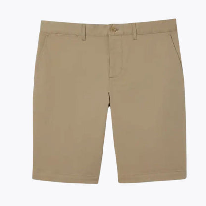 LC Slim Fit Stretch Cotton Chino Shorts LC Straight Fit Cotton Twill Pants Minha loja Beige S 