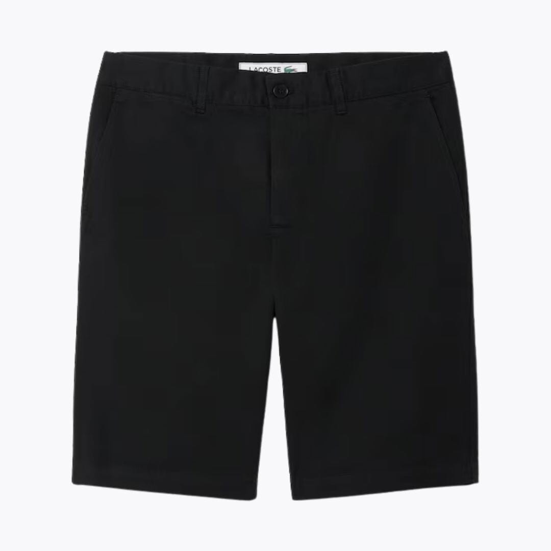 LC Slim Fit Stretch Cotton Chino Shorts LC Straight Fit Cotton Twill Pants Minha loja Black S 