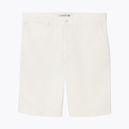 LC Slim Fit Stretch Cotton Chino Shorts LC Straight Fit Cotton Twill Pants Minha loja White S 