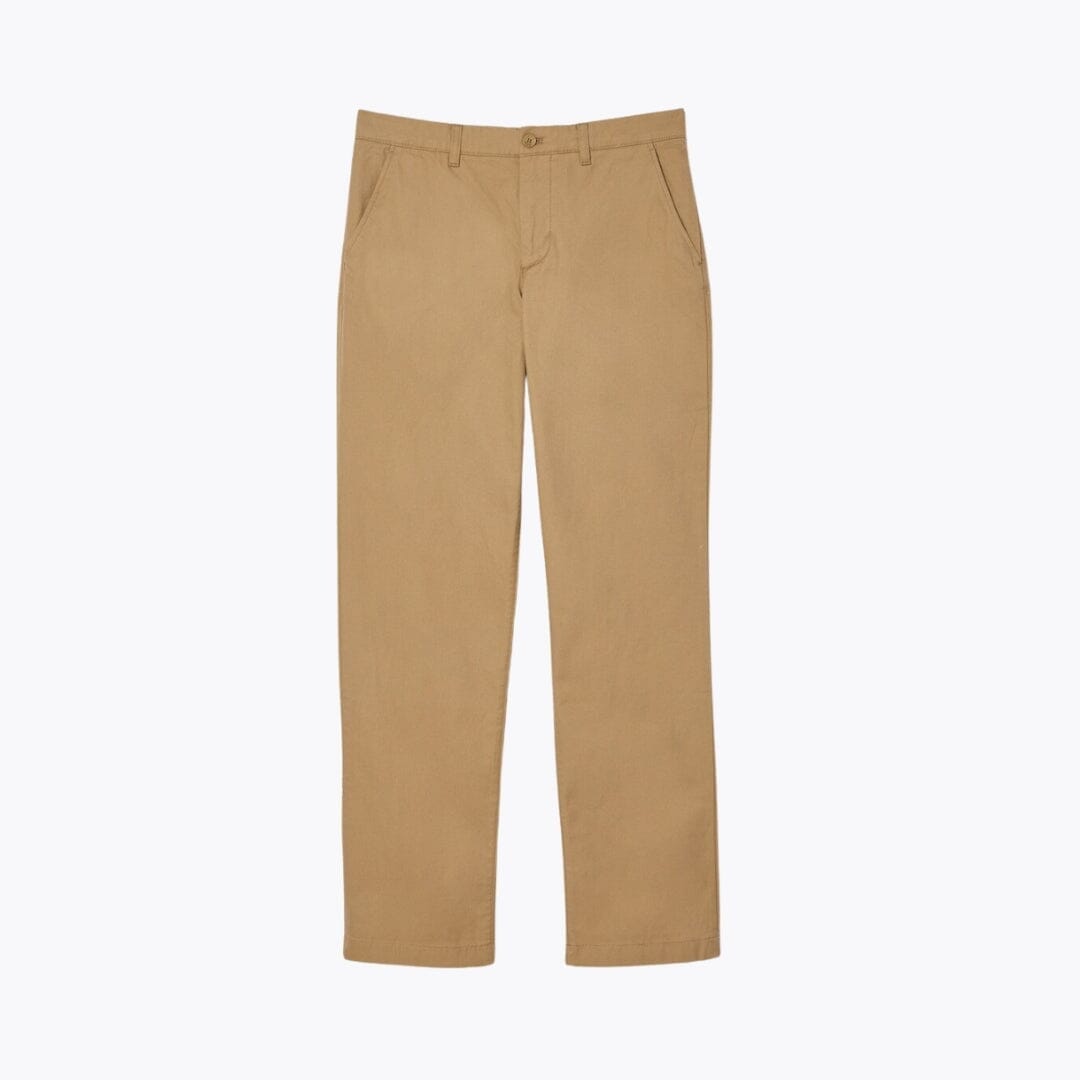 LC Straight Fit Cotton Twill Pants LC Straight Fit Cotton Twill Pants Minha loja Beige S 