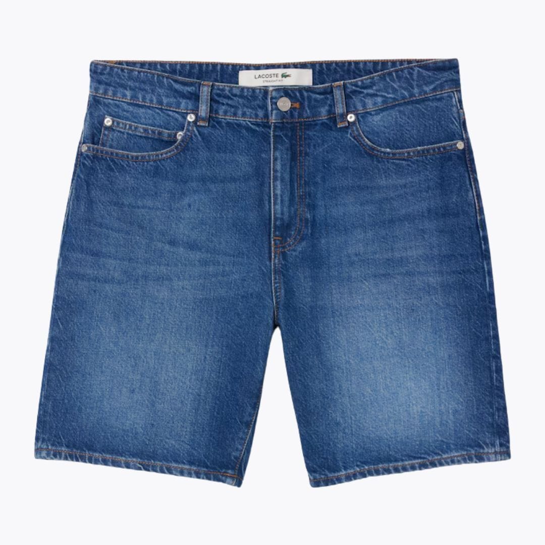 LC Straight Fit Denim Bermuda Shorts LC Straight Fit Denim Bermuda Shorts Minha loja Denim blue S 
