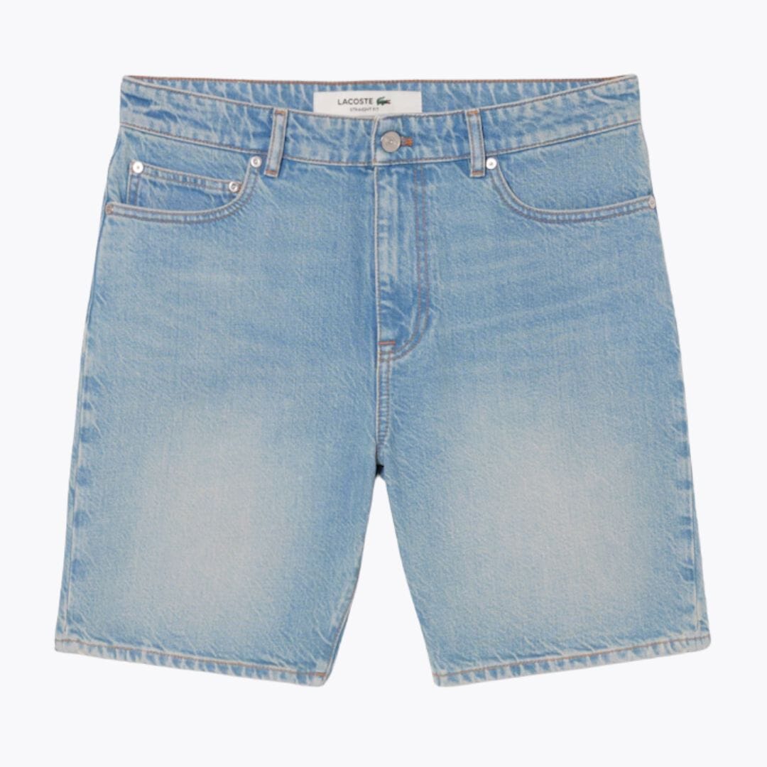 LC Straight Fit Denim Bermuda Shorts LC Straight Fit Denim Bermuda Shorts Minha loja Light blue S 