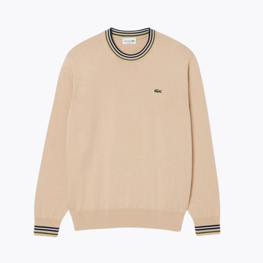 LC Striped Cotton Jersey Sweater LC Striped Cotton Jersey Sweater Minha loja Beige / blue S 