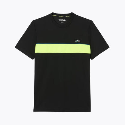 LC Ultra Dry Printed Tennis T-shirt LC Ultra Dry Printed Tennis T-shirt Minha loja Black / flashy yellow S 