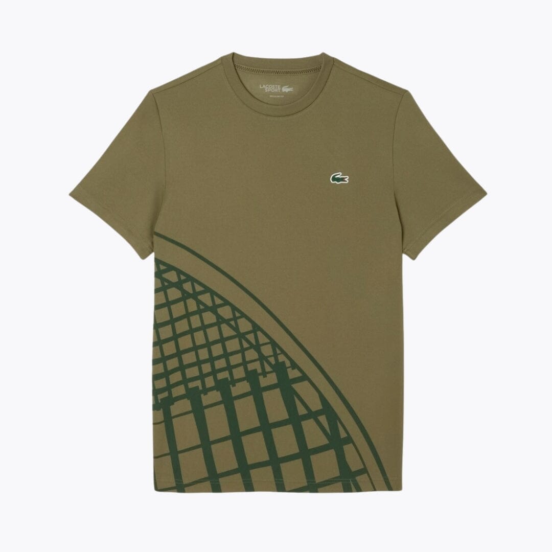 LC Ultra Dry Printed Tennis T-shirt LC Ultra Dry Printed Tennis T-shirt Minha loja Khaki green S 