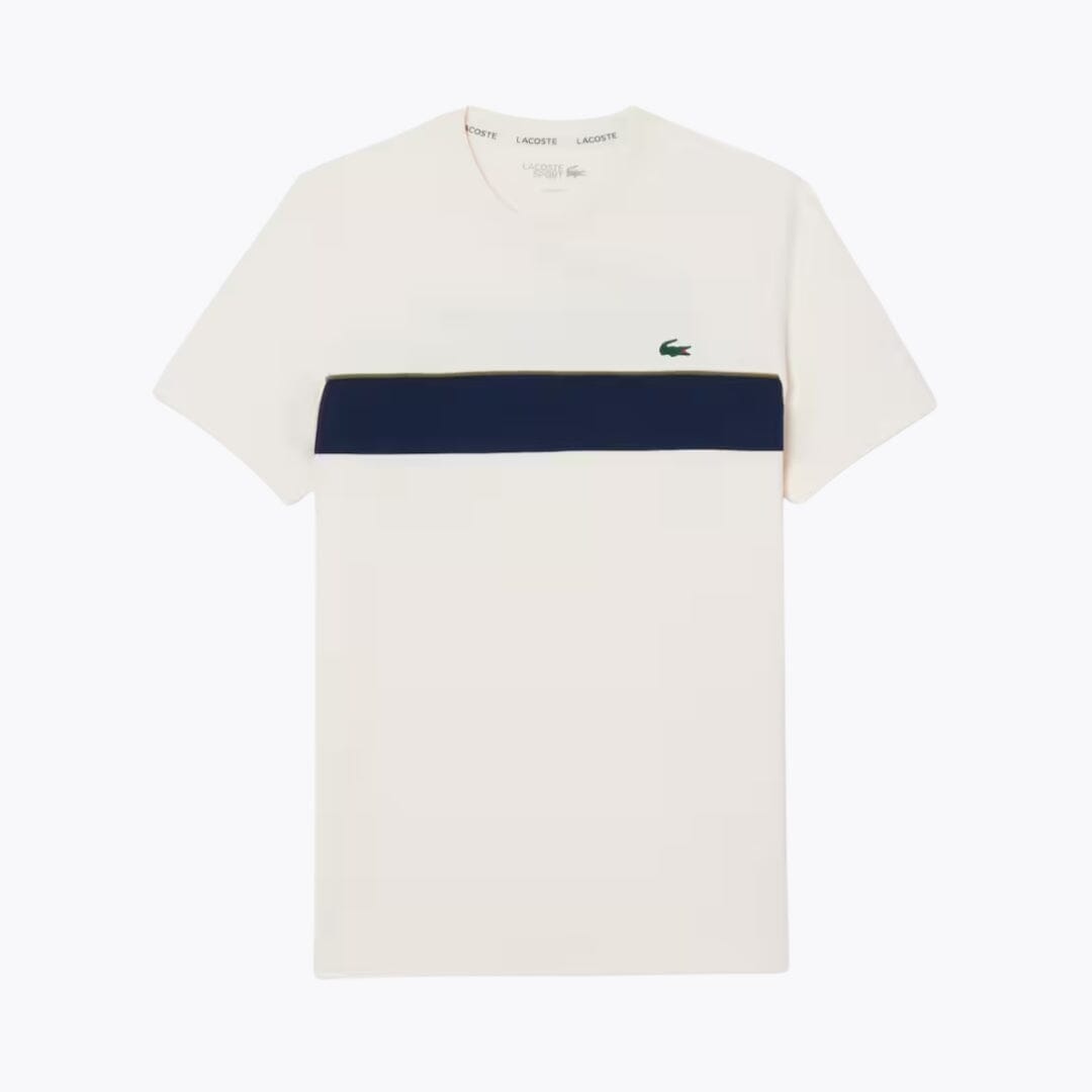 LC Ultra Dry Printed Tennis T-shirt LC Ultra Dry Printed Tennis T-shirt Minha loja White / navy blue S 