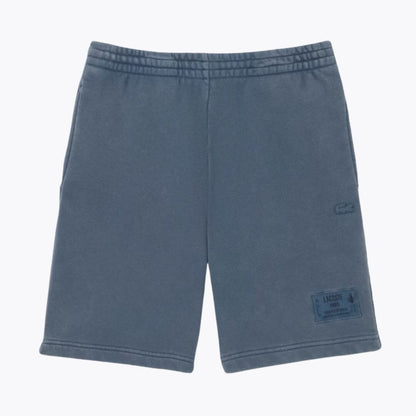 LC Washed Effect Cotton Fleece Shorts LC Washed Effect Cotton Fleece Shorts Minha loja Mineral blue S 