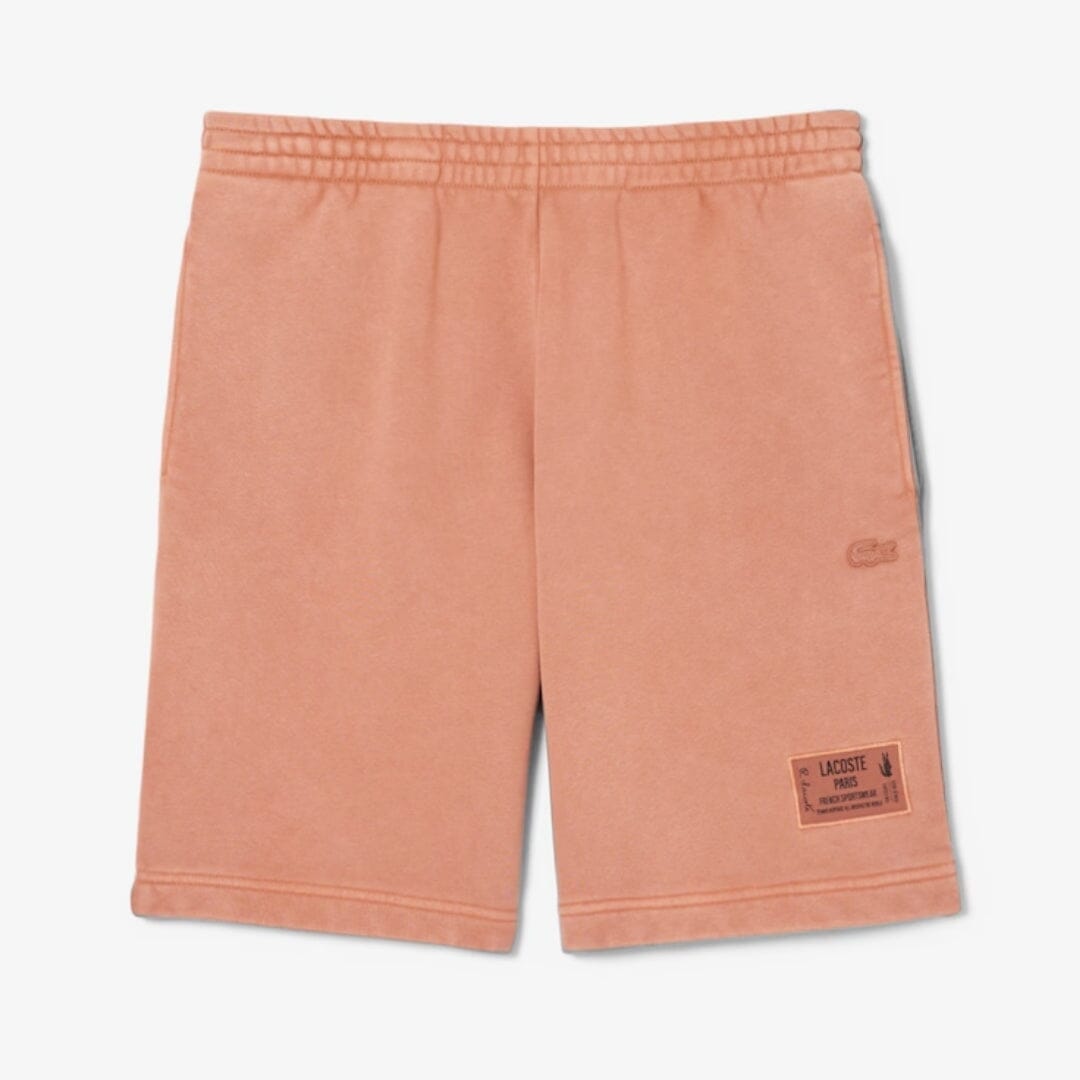 LC Washed Effect Cotton Fleece Shorts LC Washed Effect Cotton Fleece Shorts Minha loja Terracota brown S 