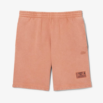 LC Washed Effect Cotton Fleece Shorts LC Washed Effect Cotton Fleece Shorts Minha loja Terracota brown S 