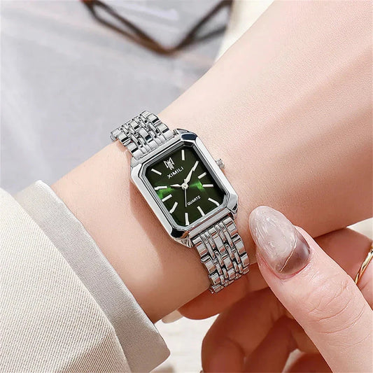 Lightweight Stainless Steel Watch for Women Minha loja 
